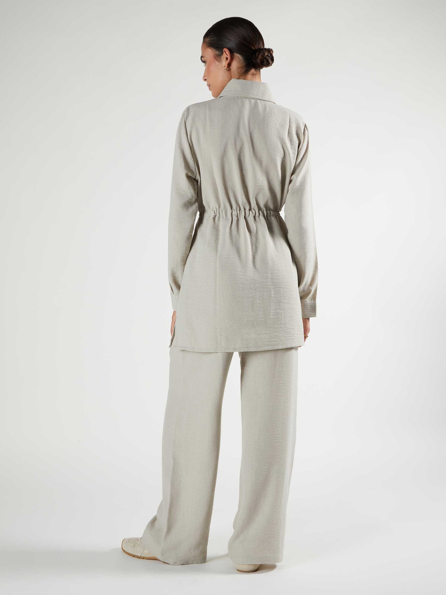 Cargo Co-Ord Set Natural - Final Sale
