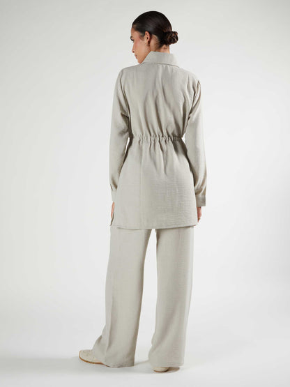 Cargo Co-Ord Set Natural - Final Sale