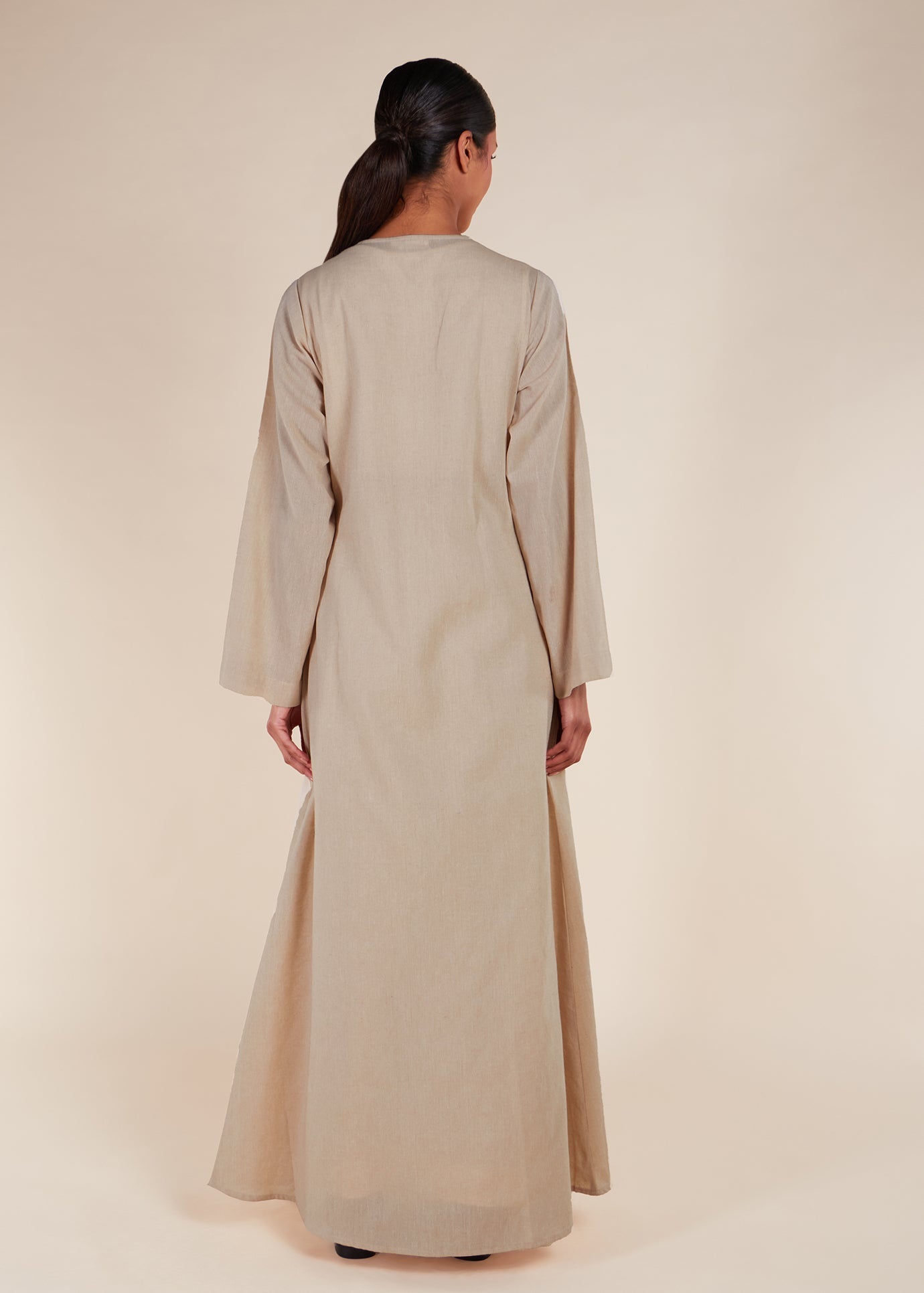 Cotton Wrap Abaya