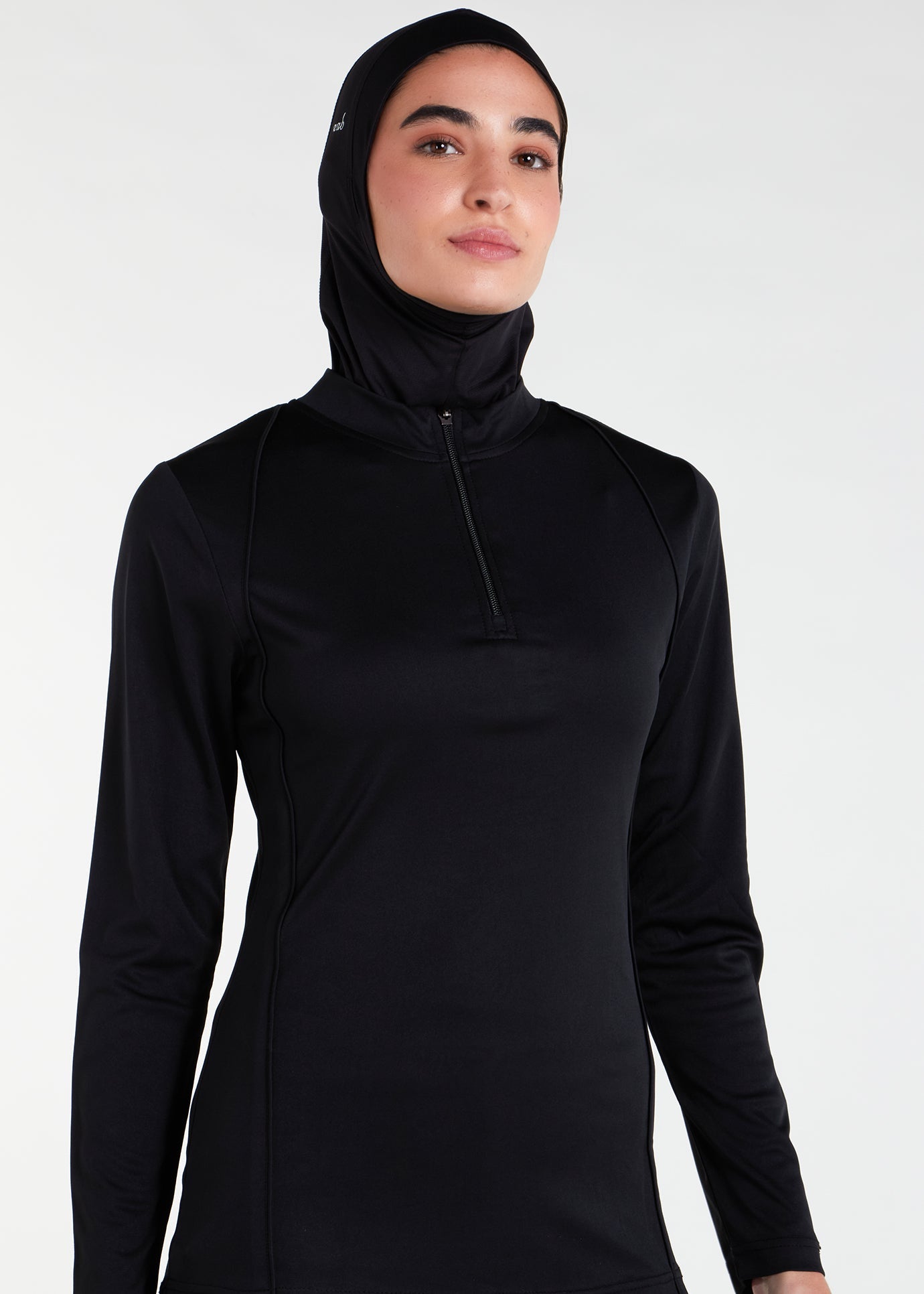 Detach Wrap Swim Top Black - Final Sale