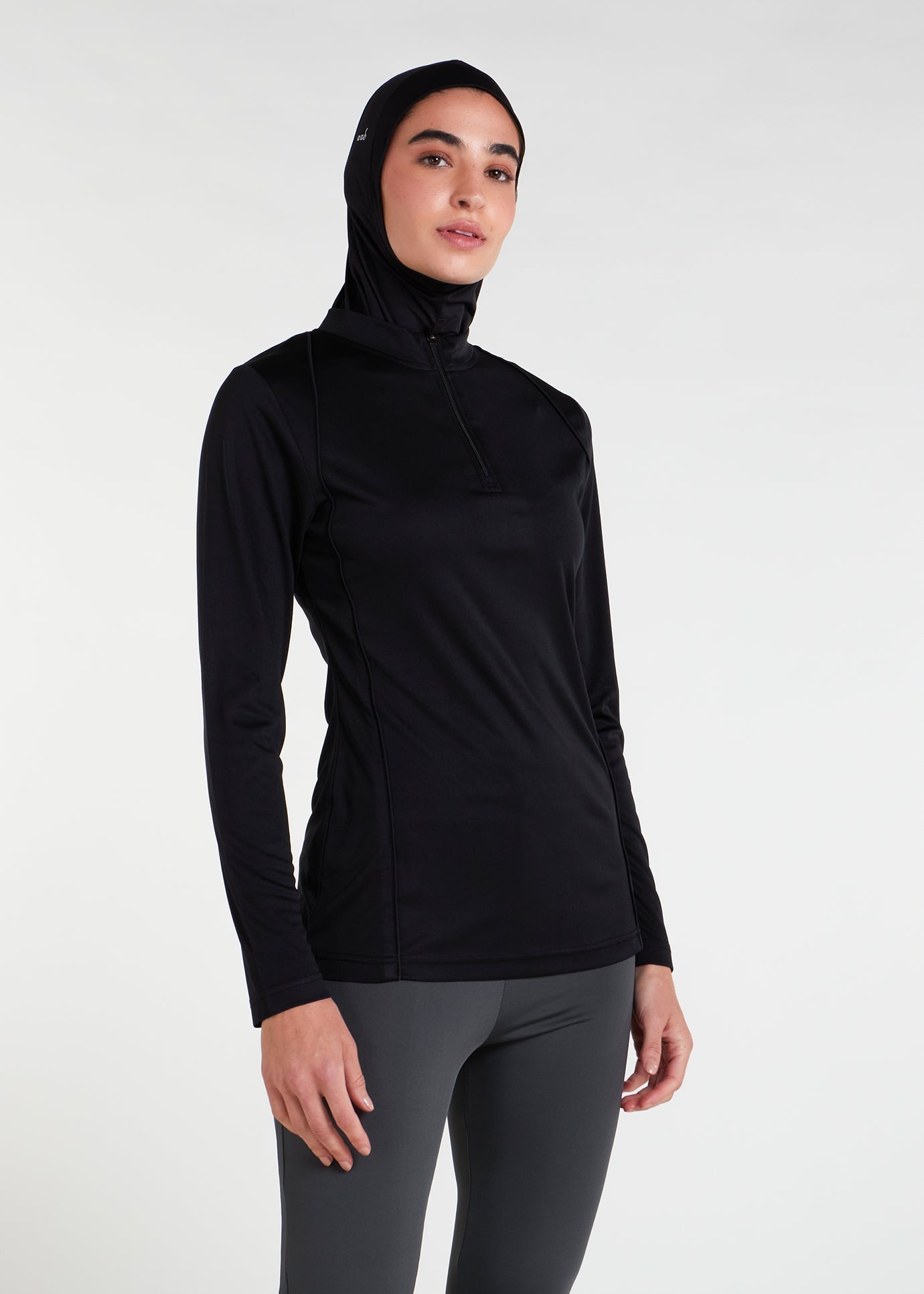 Detach Wrap Swim Top Black - Final Sale