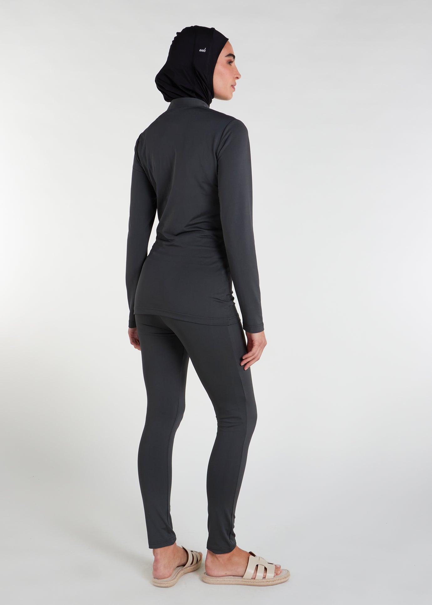 Detach Wrap Swim Top Olive