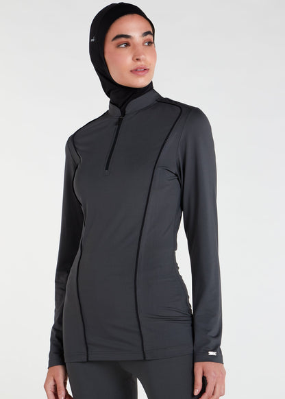 Detach Wrap Swim Top Olive