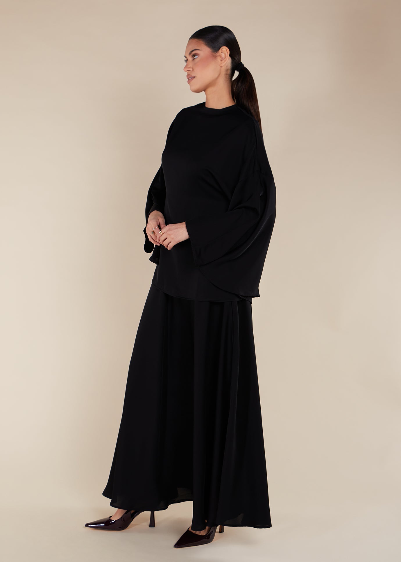 Dolmen Top Black - Final Sale