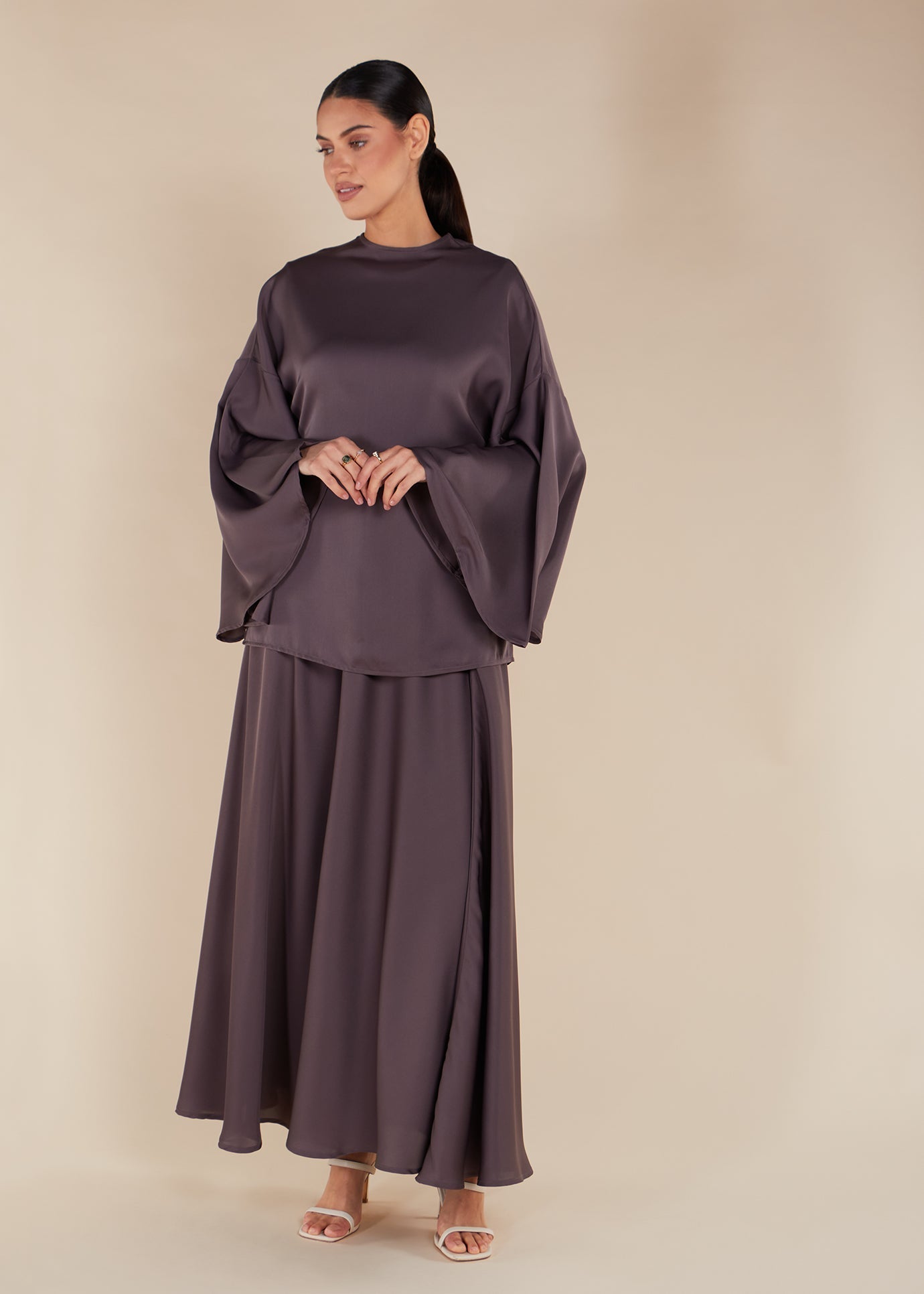 Dolmen Top Mauve - Final Sale