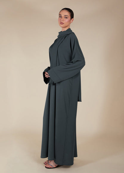 Prayer Abaya Grey - Final Sale