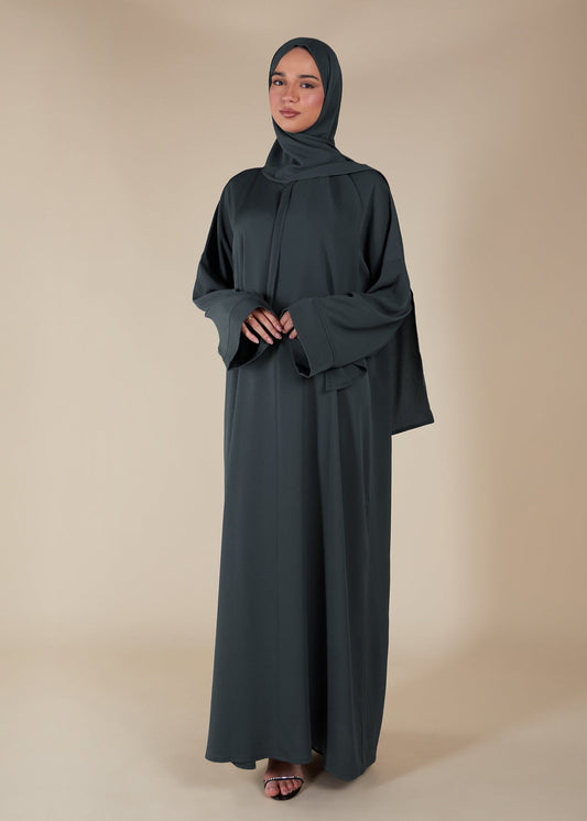 Prayer Abaya Grey - Final Sale