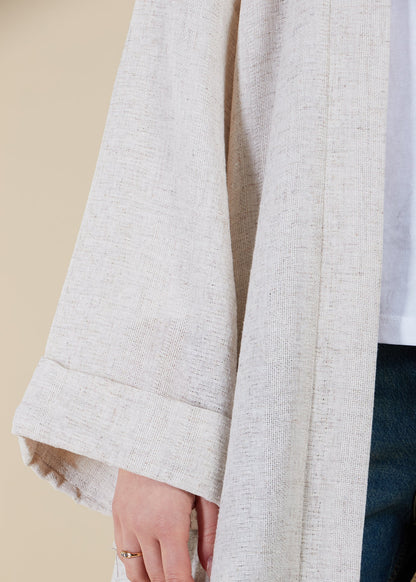 Linen Open Jacket - Final Sale