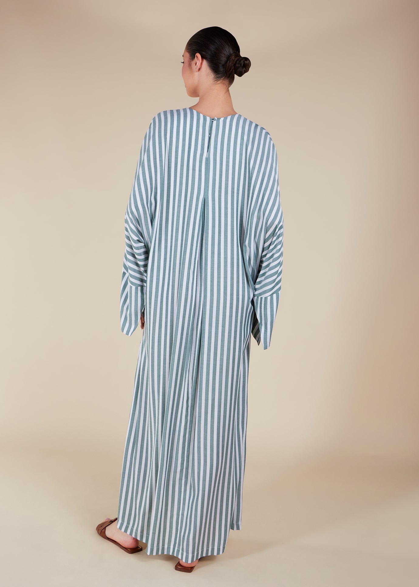 Bold Sage Kaftan - Final Sale