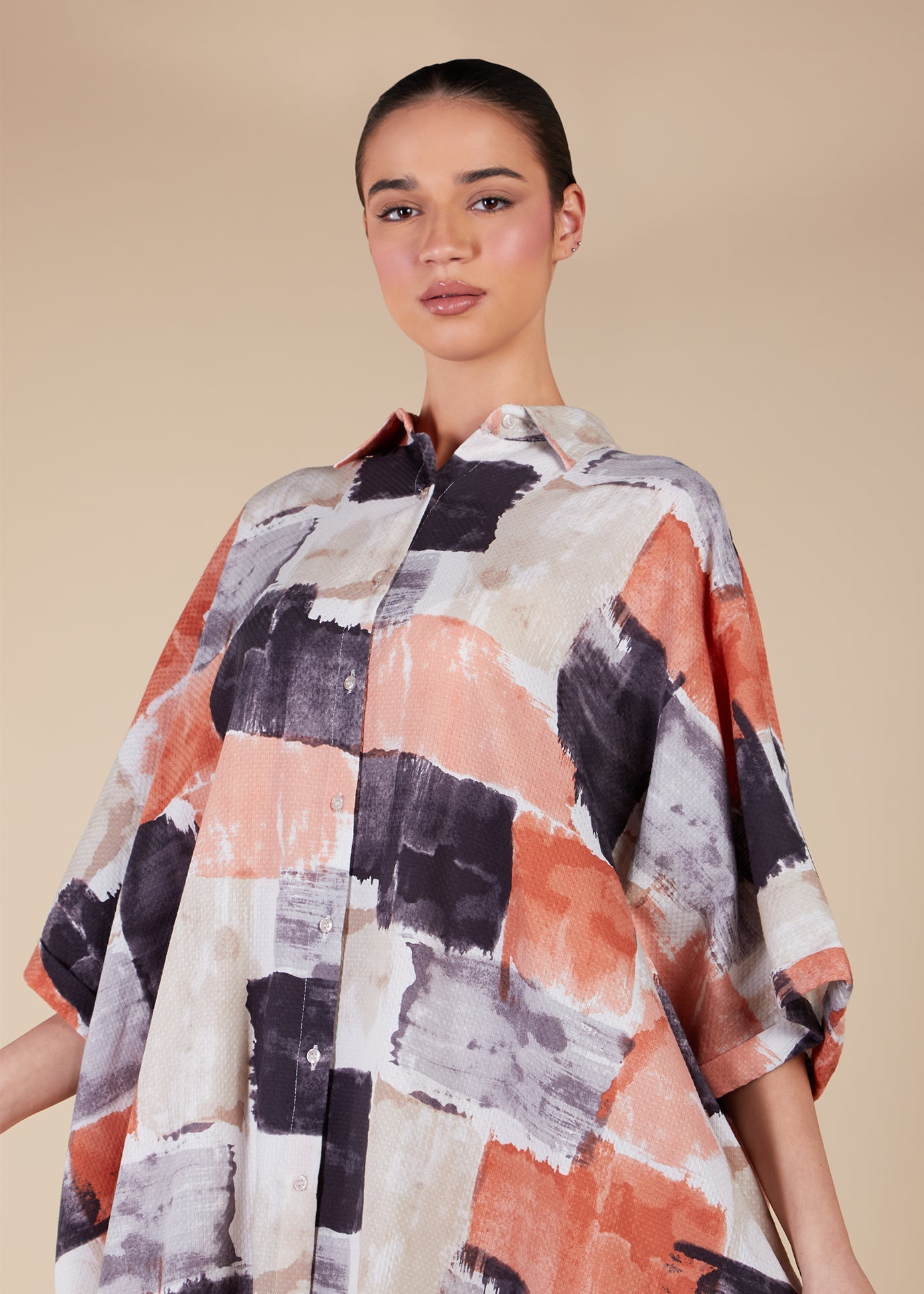 Saltillo Shirted Kaftan - Final Sale