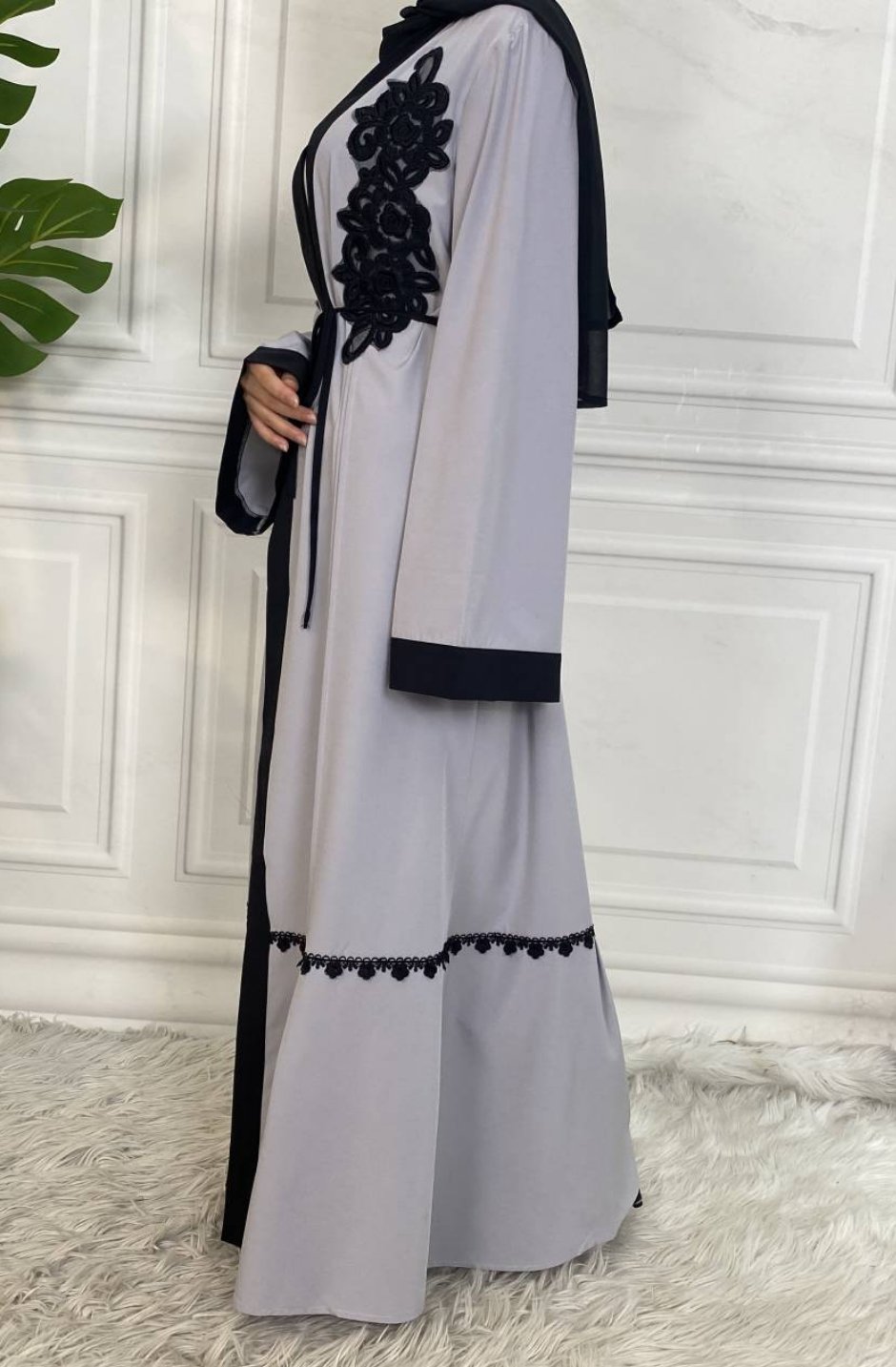 Saamya Embroidery Abaya