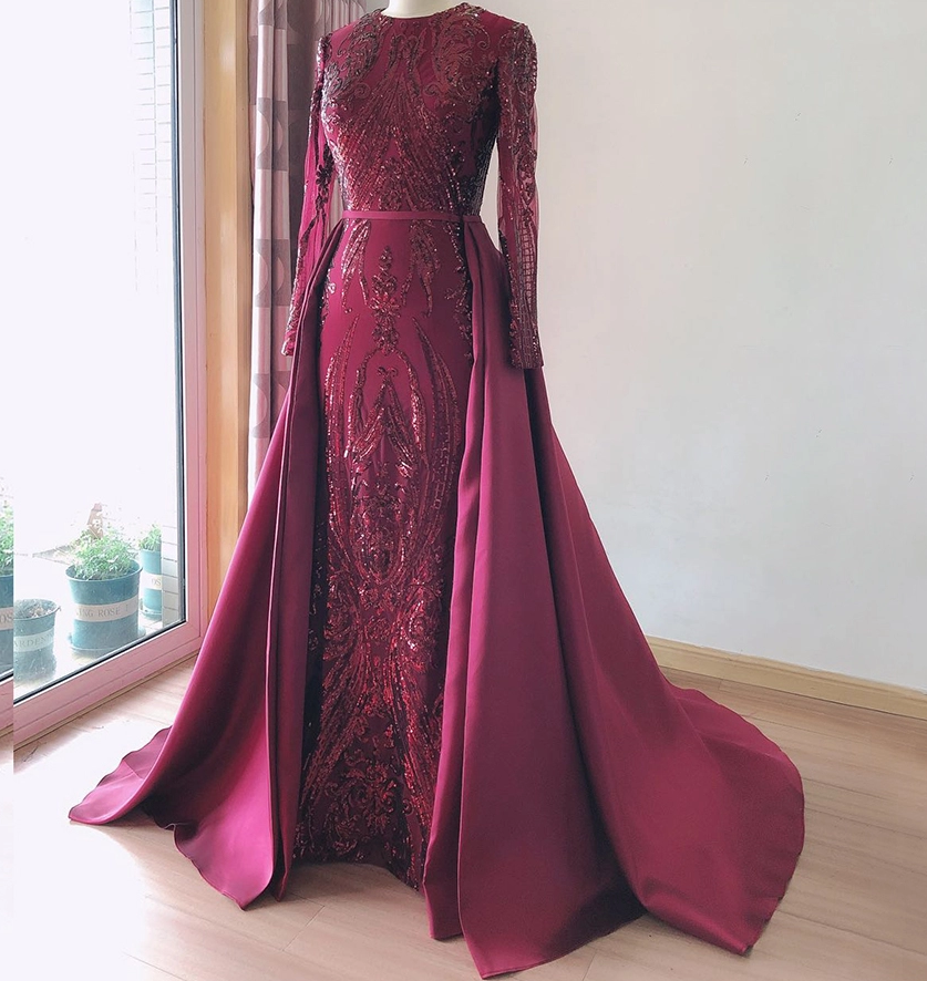 Layla Evening Gown-Majenta