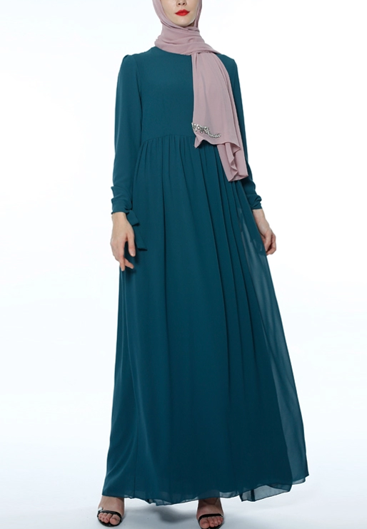 Clemirah Classic Chiffon Dress