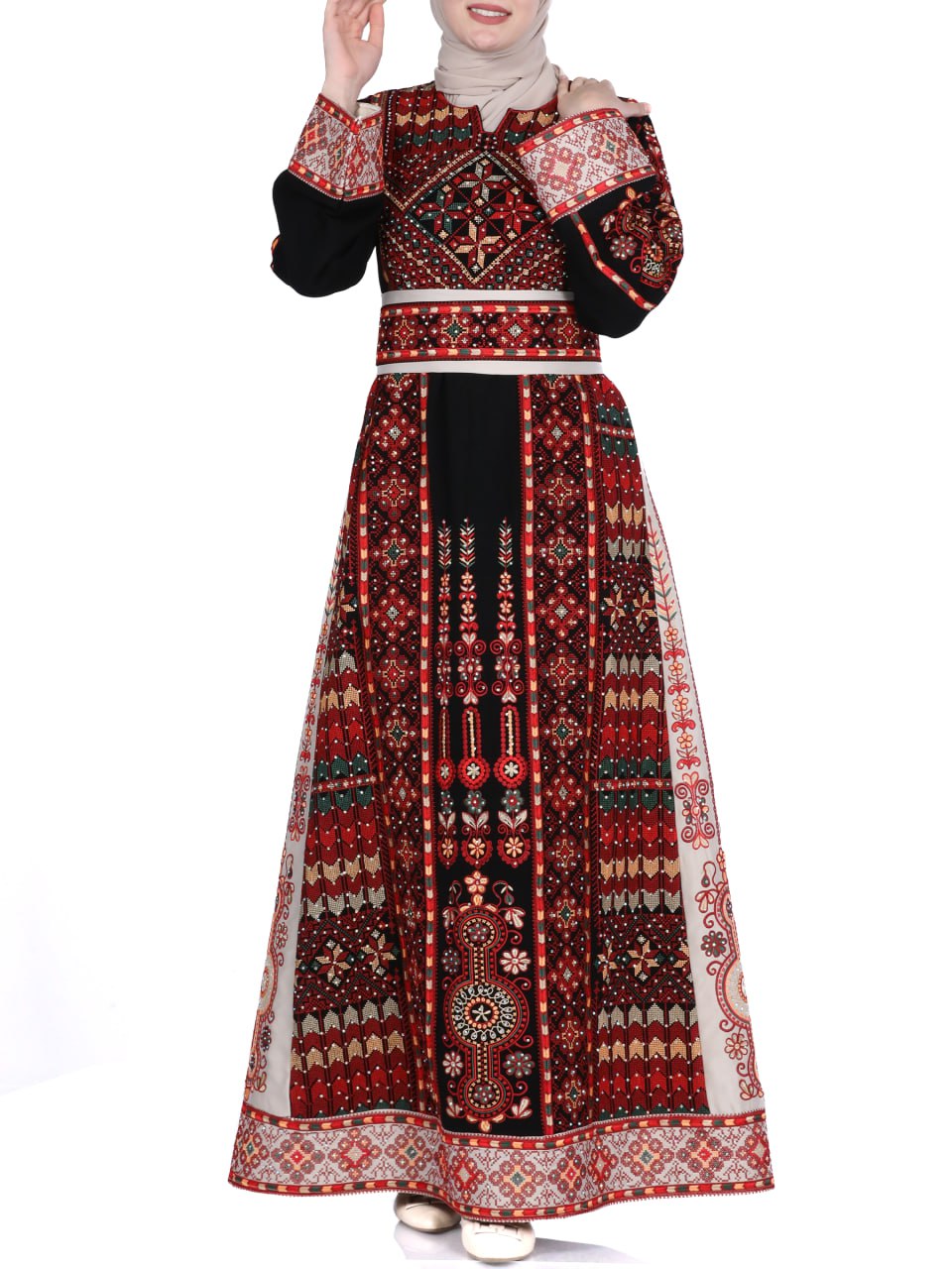 Embroidery thob