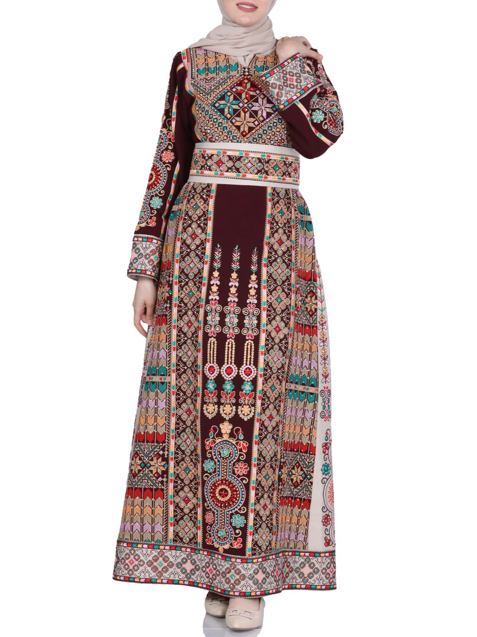 Embroidery thob