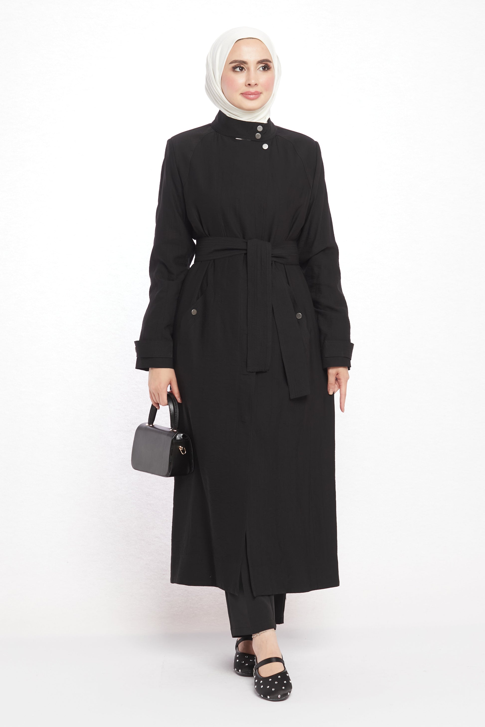 Judge Collar Summer Long Jacket