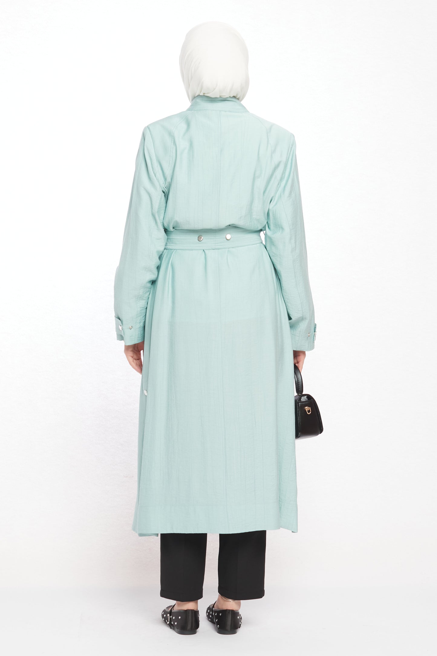Judge Collar Summer Long Jacket
