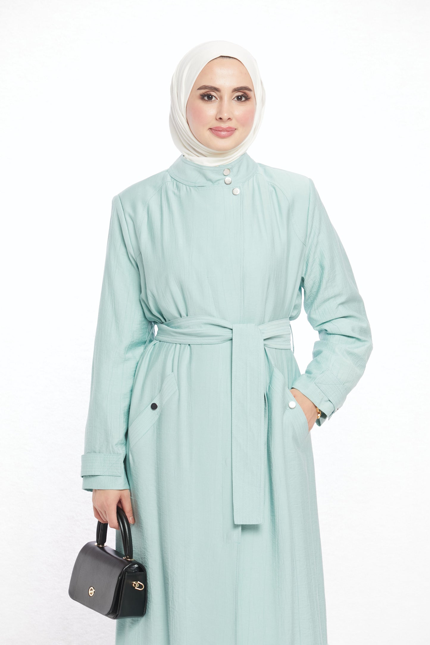 Judge Collar Summer Long Jacket