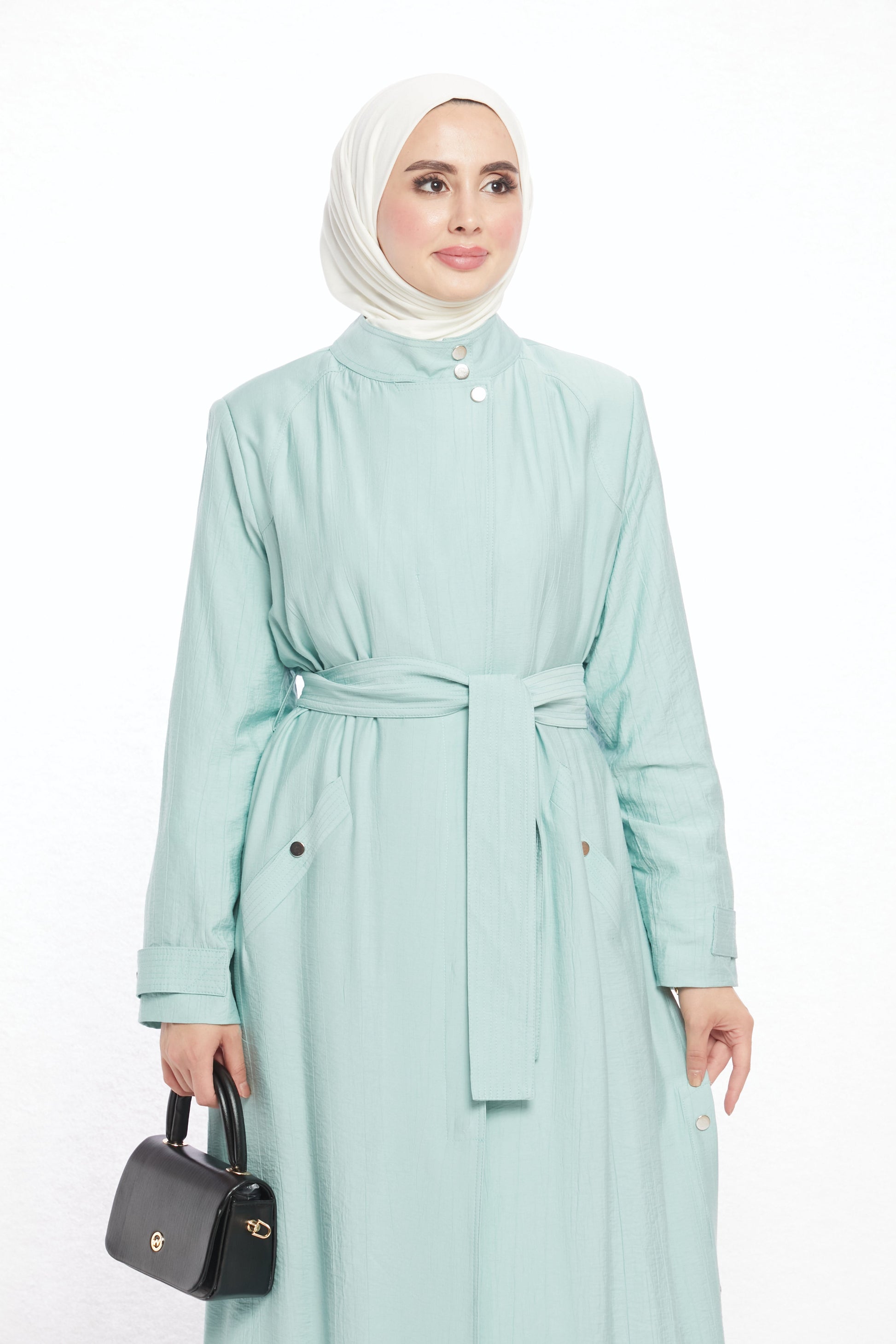 Judge Collar Summer Long Jacket