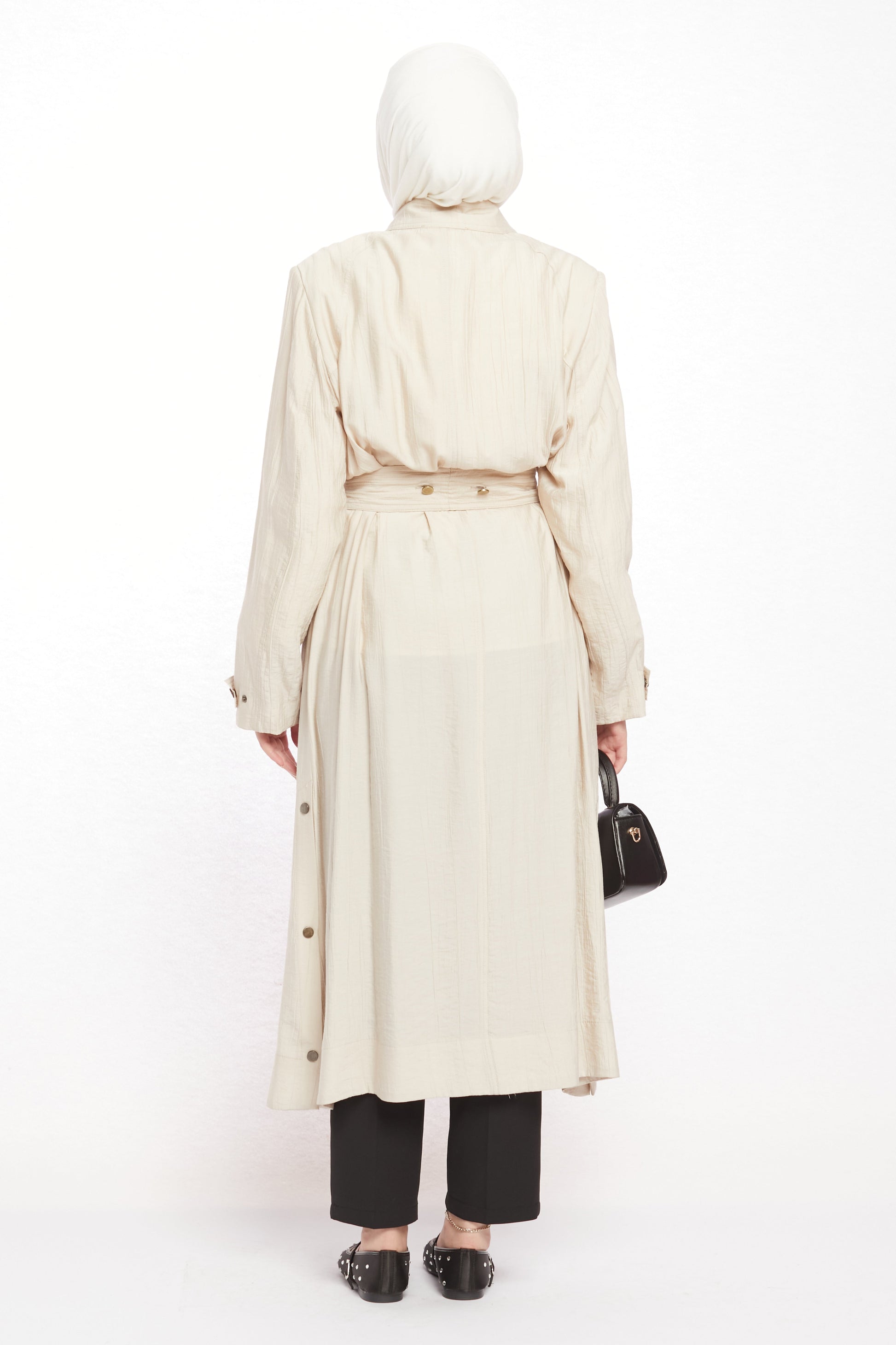 Judge Collar Summer Long Jacket