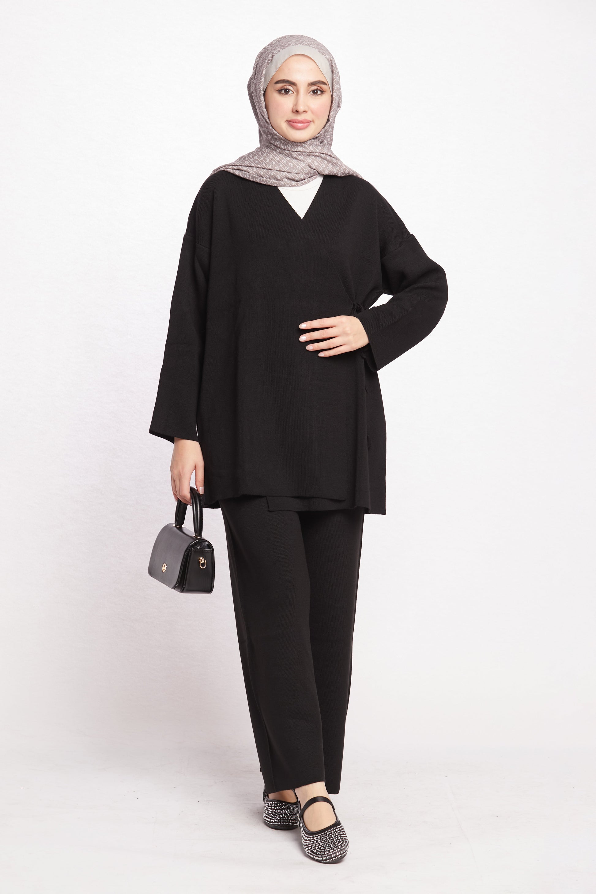 Knit Trousers Set