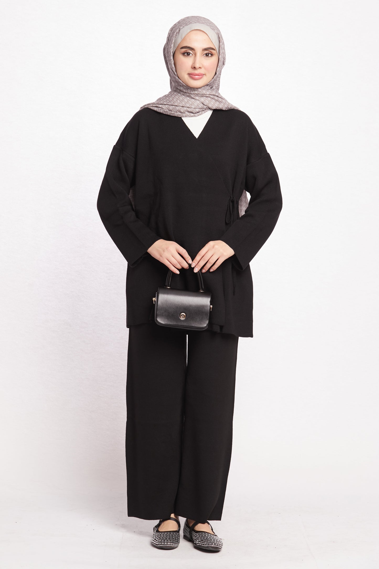 Knit Trousers Set