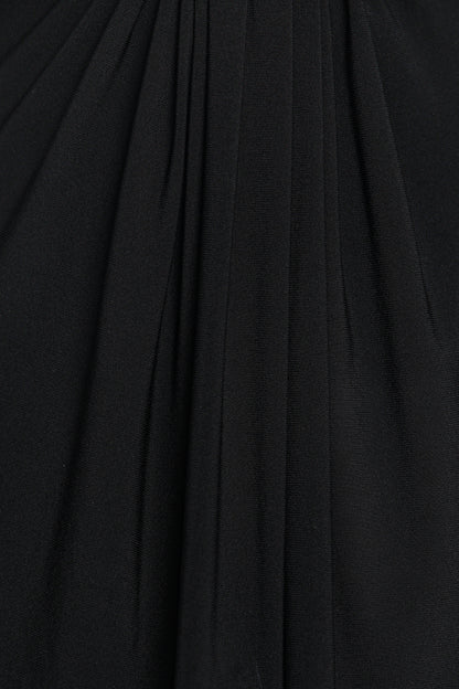 Ruched Dress with Accessory