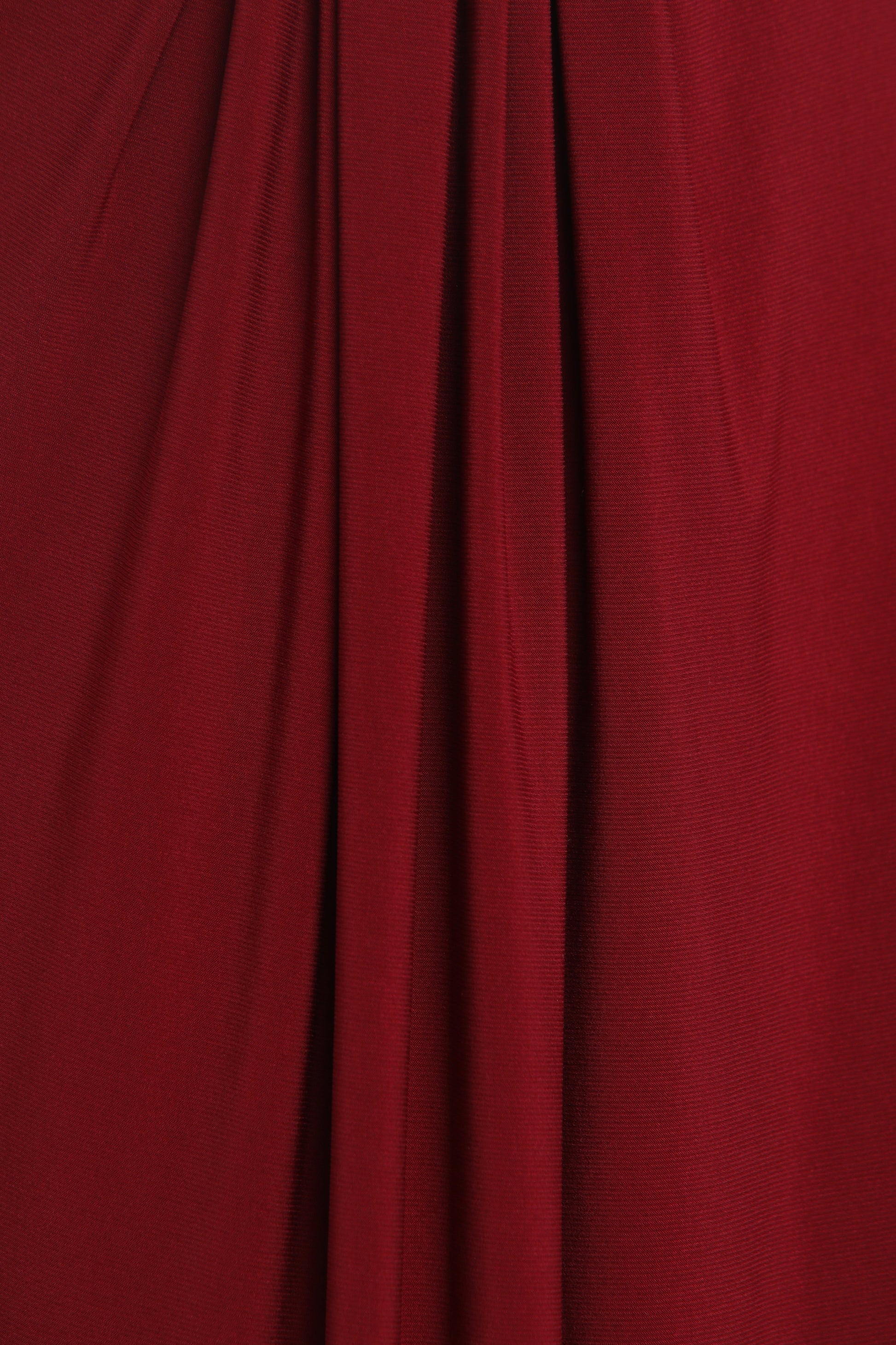 Ruched Dress with Accessory