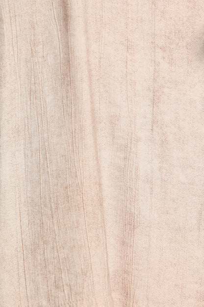 Tie-Front Linen-Look Trouser Suit