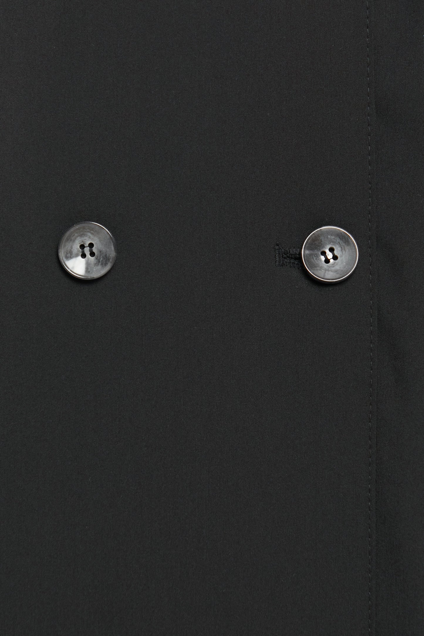 Polo Collar Epaulette and Belt Detail Trench Coat