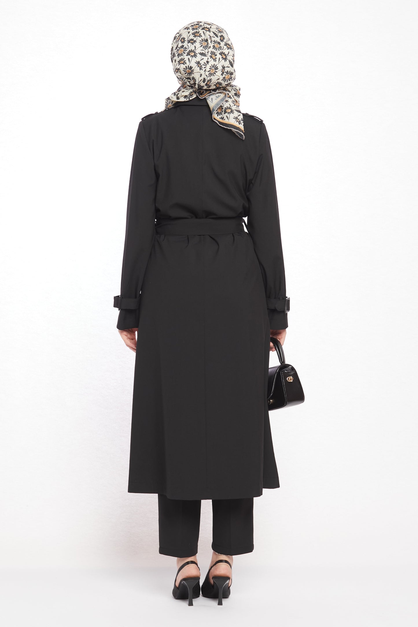Polo Collar Unlined Trench Coat