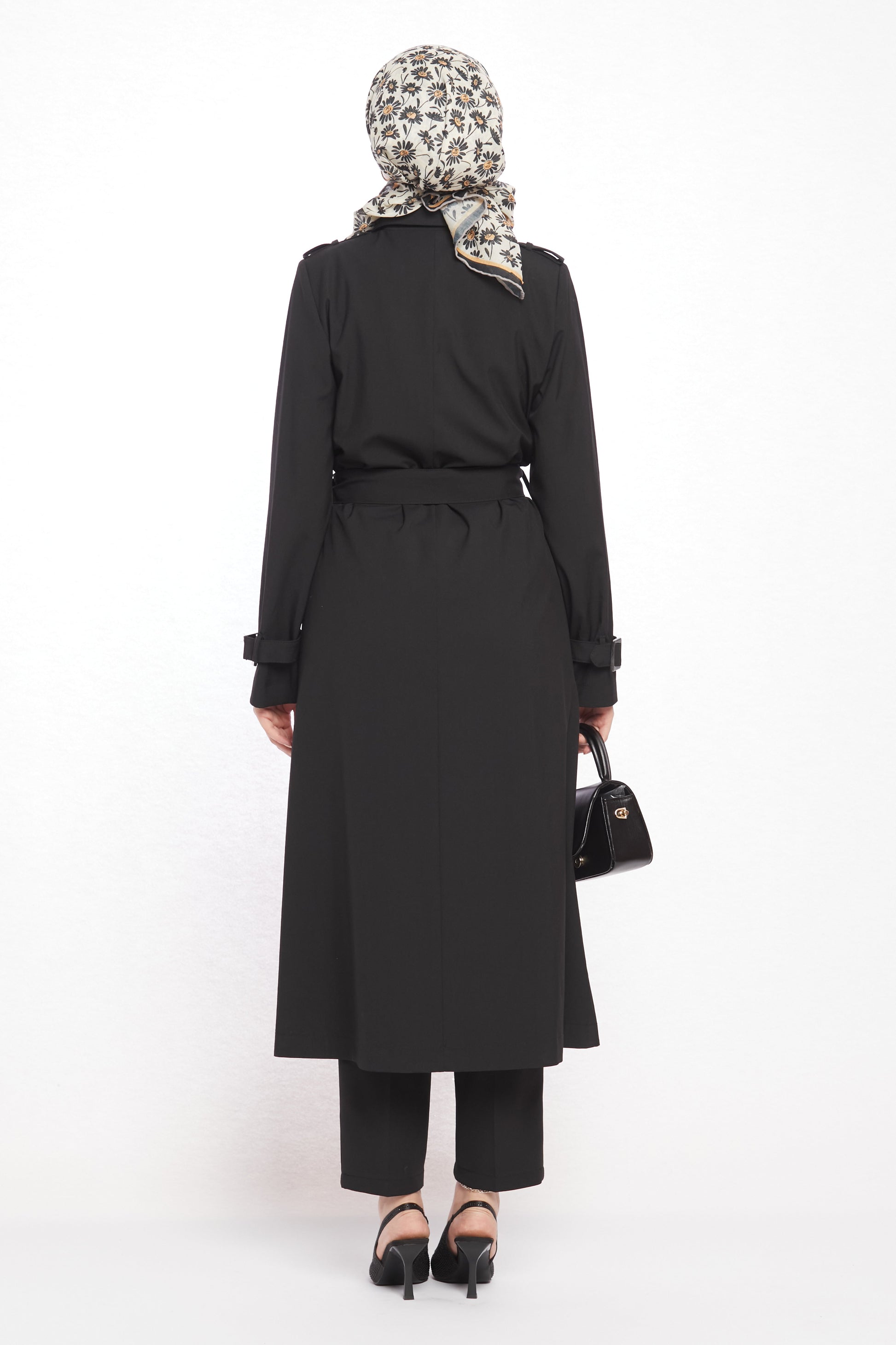Polo Collar Unlined Trench Coat