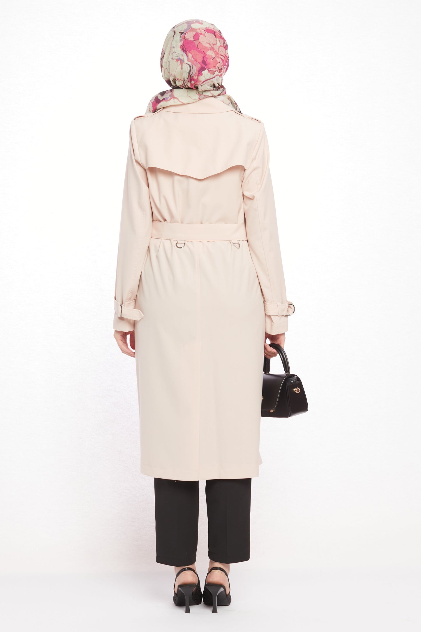 V-Neck Spring Trench Coat Without Lining