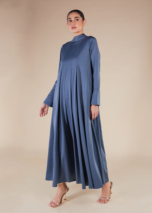 Iris Blue Abaya - Final Sale