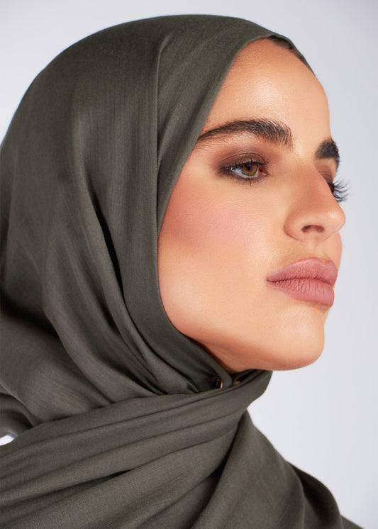 Premium Khaki Modal Hijab
