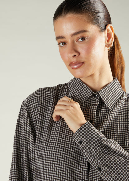 Long Shirt Argyle