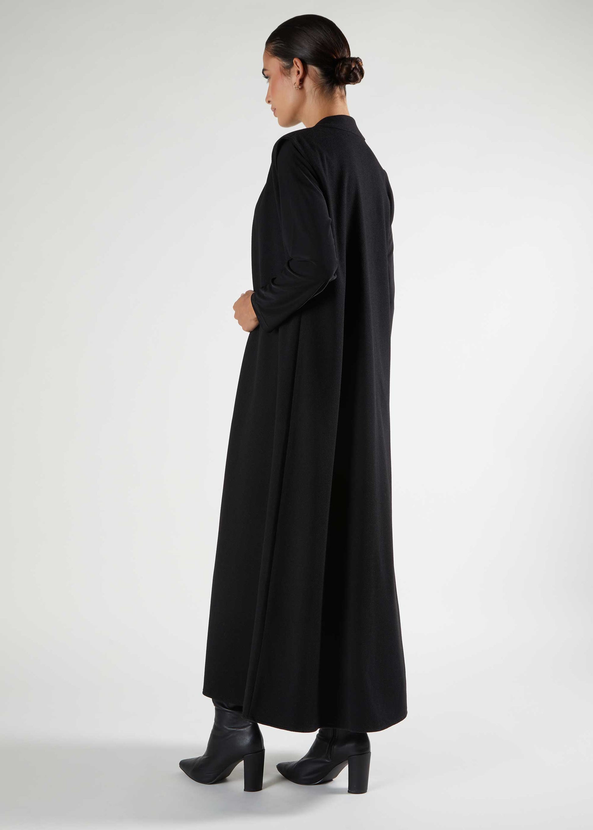 Longline Gilet Black - Final Sale