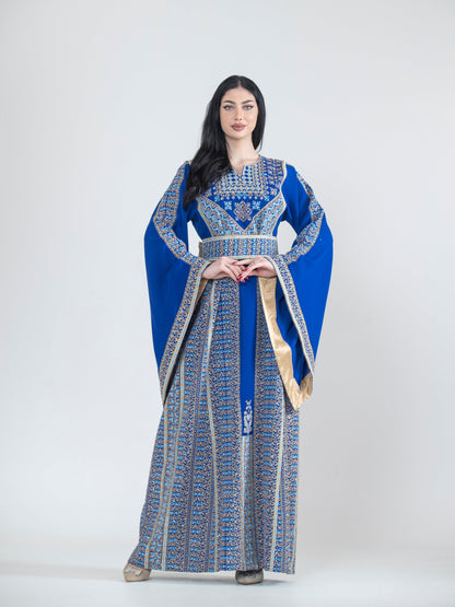 The Hiyam Traditional Embroidered Women’s Thobe