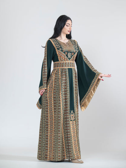 The Hiyam Traditional Embroidered Women’s Thobe