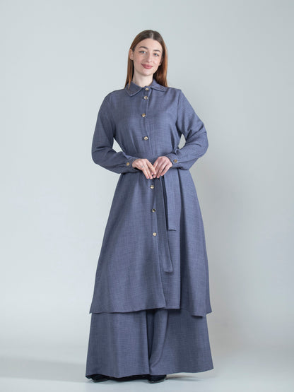 Women's embroidered Sharia set