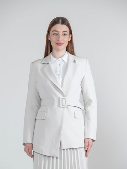 formal pleated skirt set