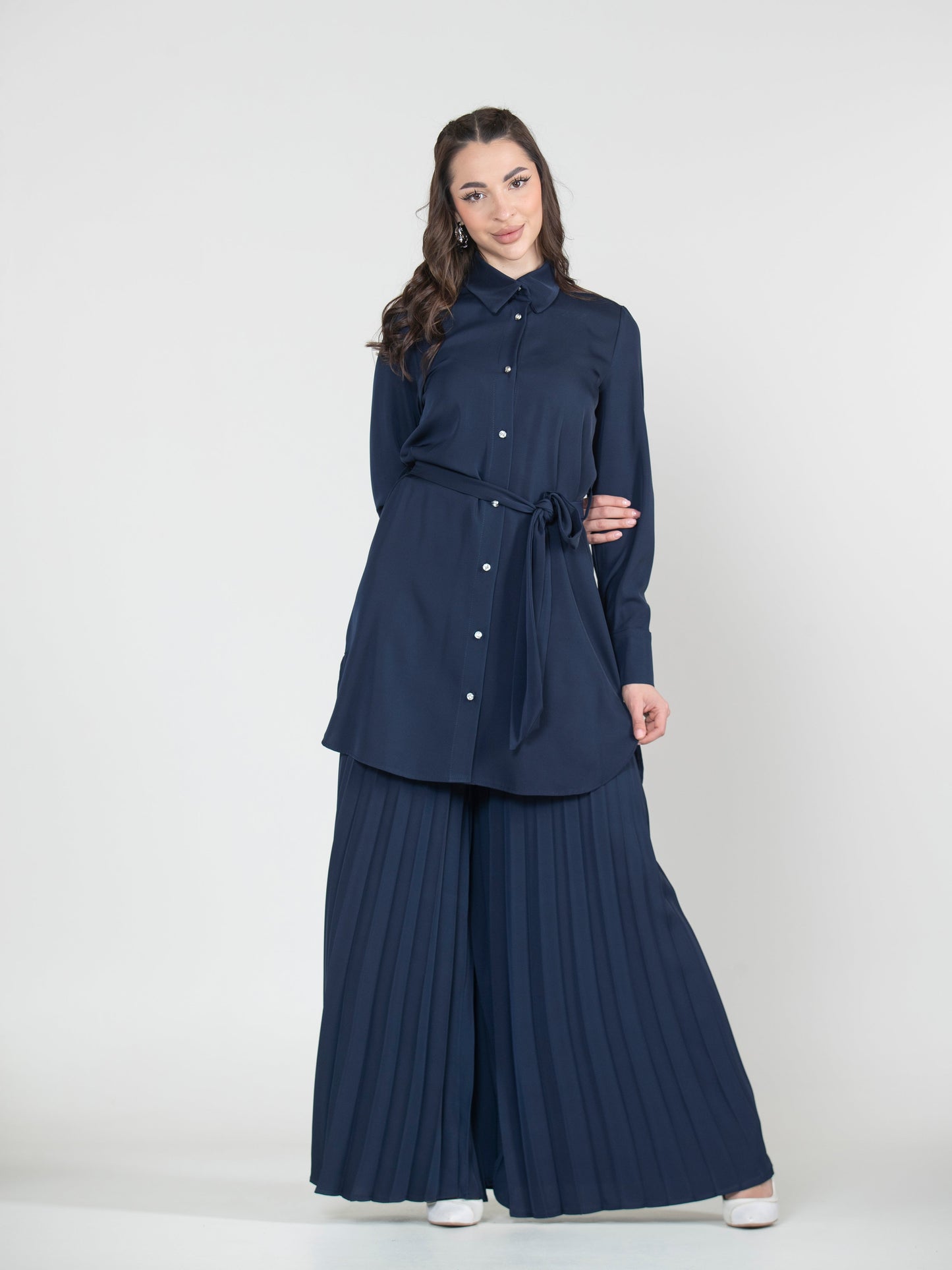 Pleated Whisper Set