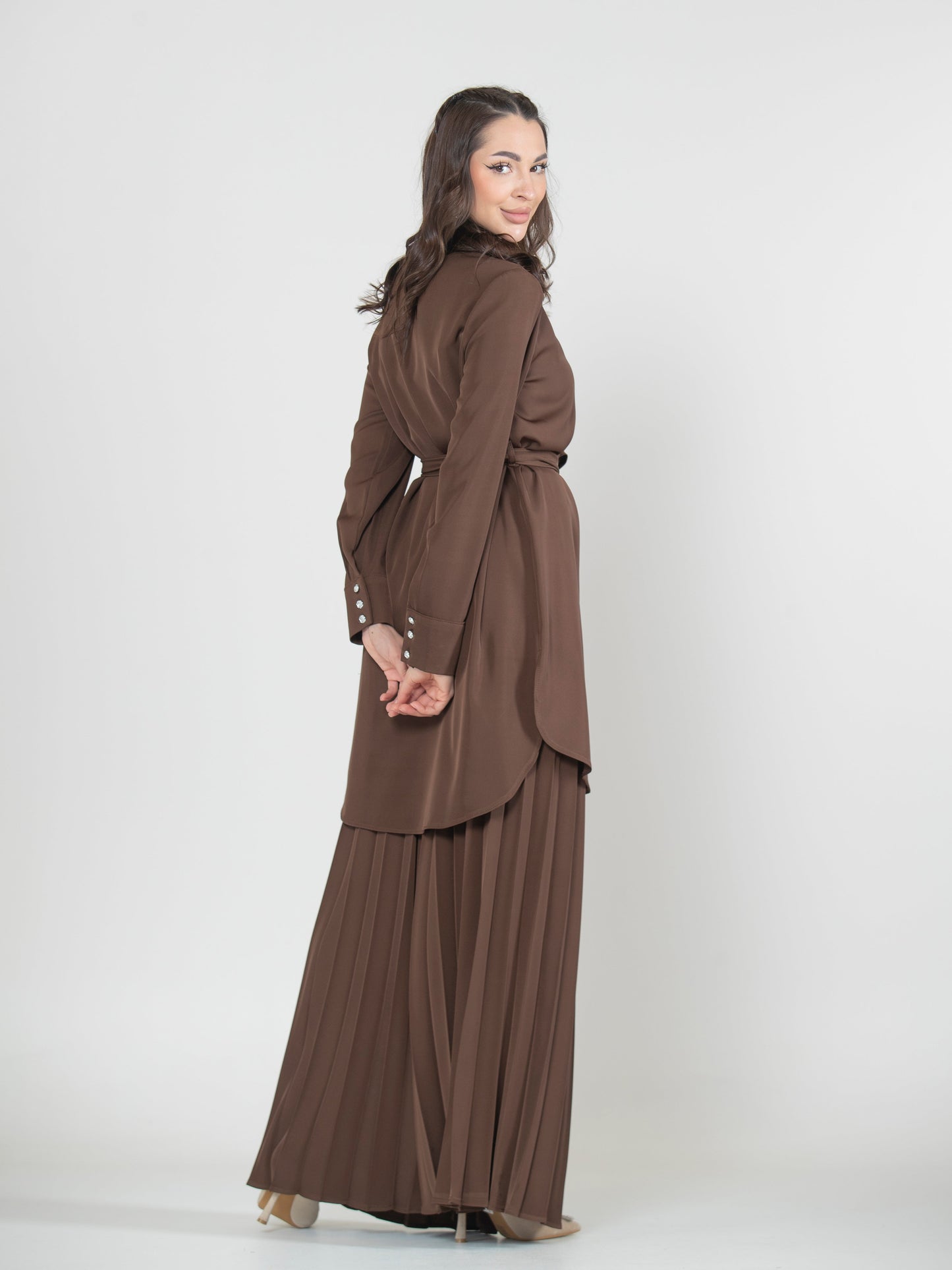 Pleated Whisper Set