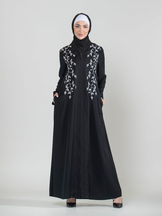 Embroidered Majesty of the East Women’s Abaya