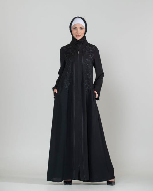 Embroidered Majesty of the East Women’s Abaya