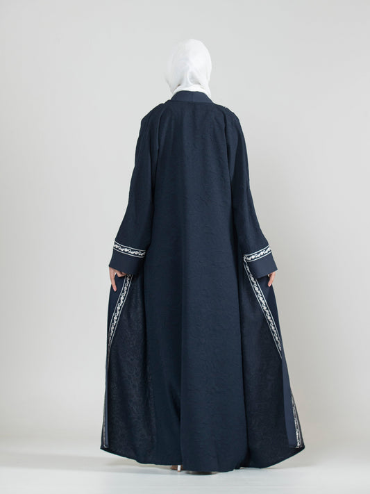 Luxury Silk Prestige Two-Piece Abaya