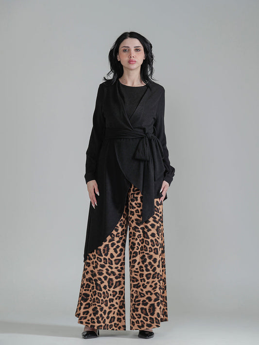 Women's trendy tiger set