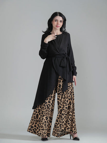 Women's trendy tiger set