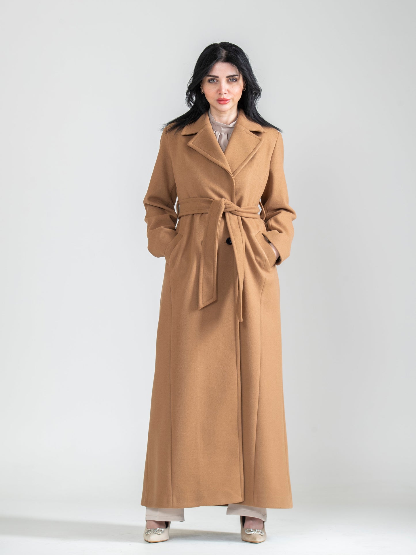 long women's winter jacket