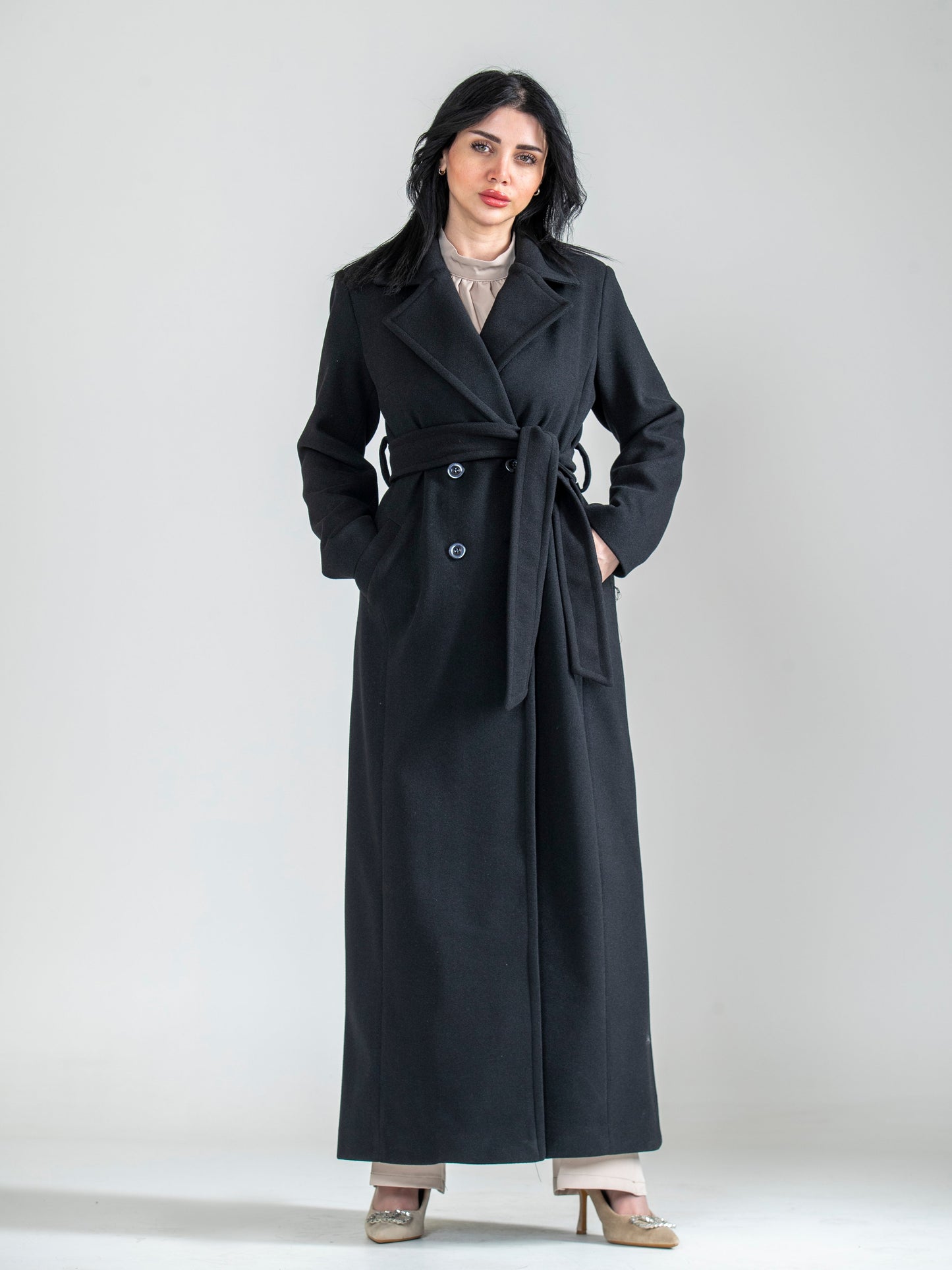 long women's winter jacket